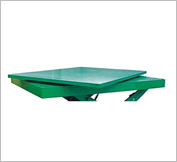 Turn table attachments for mounting on Scissor Platform available